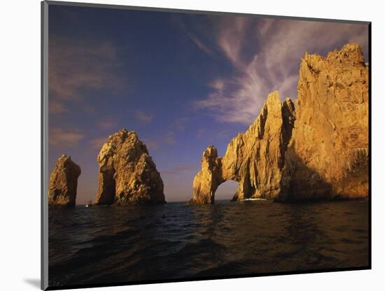 Rock Formations, Cabo San Lucas, Mexico-Walter Bibikow-Mounted Photographic Print
