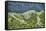 rock formations, Gosausee, mountains, spring, Austria-David & Micha Sheldon-Framed Stretched Canvas