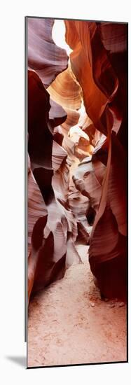 Rock formations in a canyon, Antelope Canyon, Arizona, USA-null-Mounted Photographic Print