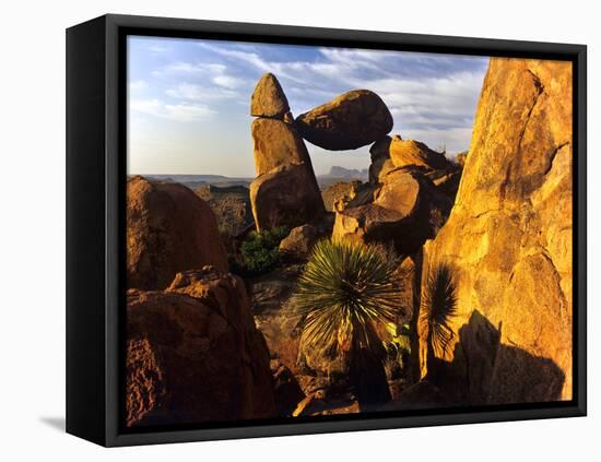 Rock Formations in Grapevine Hills, Big Bend National Park, Texas, USA-Jerry Ginsberg-Framed Premier Image Canvas