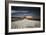 Rock Formations In Monticello, Utah Painted With Light During An On Coming Desert Storm-Dan Holz-Framed Photographic Print