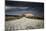 Rock Formations In Monticello, Utah Painted With Light During An On Coming Desert Storm-Dan Holz-Mounted Photographic Print