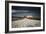 Rock Formations In Monticello, Utah Painted With Light During An On Coming Desert Storm-Dan Holz-Framed Photographic Print