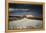 Rock Formations In Monticello, Utah Painted With Light During An On Coming Desert Storm-Dan Holz-Framed Premier Image Canvas