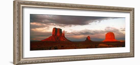 Rock Formations in Monument Valley, San Juan County, Utah, USA-null-Framed Photographic Print