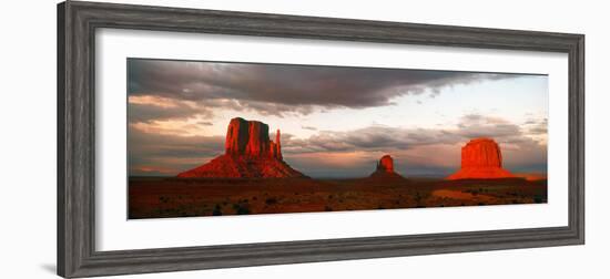 Rock Formations in Monument Valley, San Juan County, Utah, USA-null-Framed Photographic Print