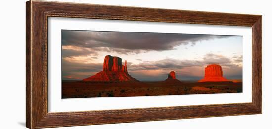 Rock Formations in Monument Valley, San Juan County, Utah, USA-null-Framed Photographic Print