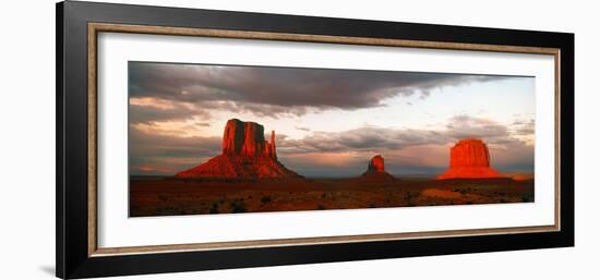 Rock Formations in Monument Valley, San Juan County, Utah, USA-null-Framed Photographic Print