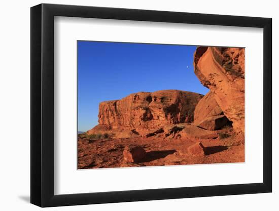 Rock formations in Pioneer Park, St. George, Utah, United States of America, North America-Richard Cummins-Framed Photographic Print