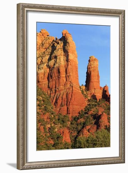 Rock Formations in Sedona, Arizona, United States of America, North America-Richard Cummins-Framed Photographic Print