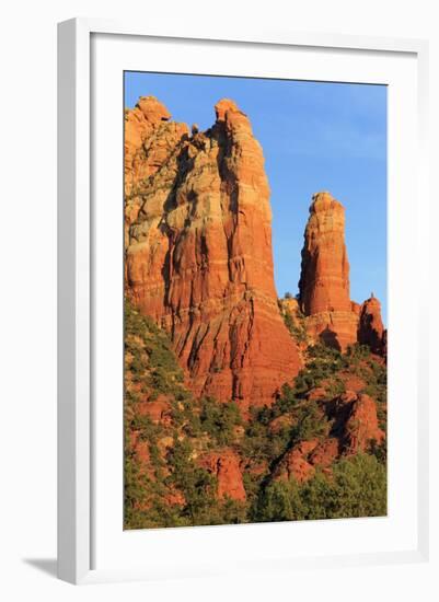 Rock Formations in Sedona, Arizona, United States of America, North America-Richard Cummins-Framed Photographic Print