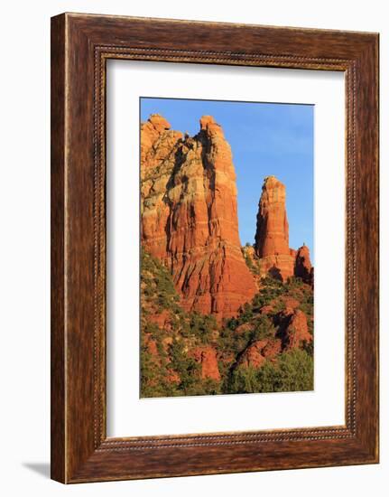 Rock Formations in Sedona, Arizona, United States of America, North America-Richard Cummins-Framed Photographic Print