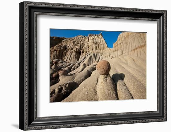 Rock Formations in Theodore Roosevelt National Park-Paul Souders-Framed Photographic Print