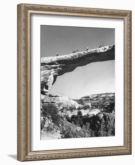 Rock Formations in Utah Desert-Loomis Dean-Framed Photographic Print