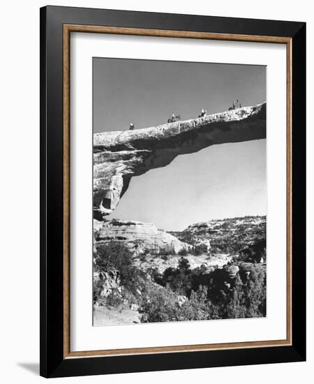 Rock Formations in Utah Desert-Loomis Dean-Framed Photographic Print