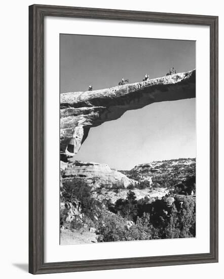 Rock Formations in Utah Desert-Loomis Dean-Framed Photographic Print