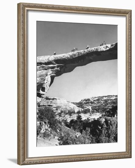 Rock Formations in Utah Desert-Loomis Dean-Framed Photographic Print