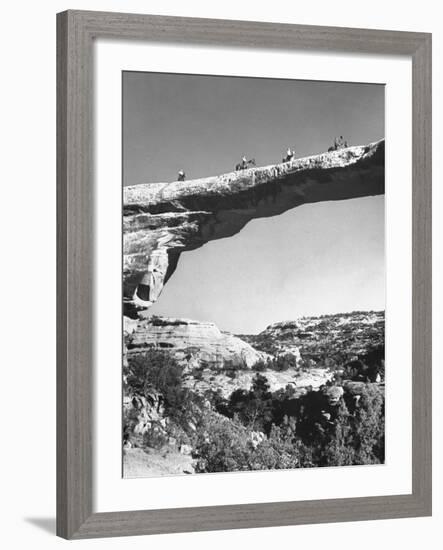 Rock Formations in Utah Desert-Loomis Dean-Framed Photographic Print