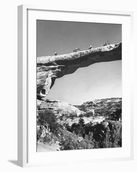 Rock Formations in Utah Desert-Loomis Dean-Framed Photographic Print