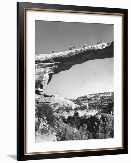 Rock Formations in Utah Desert-Loomis Dean-Framed Photographic Print