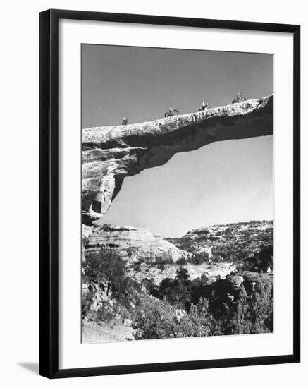 Rock Formations in Utah Desert-Loomis Dean-Framed Photographic Print