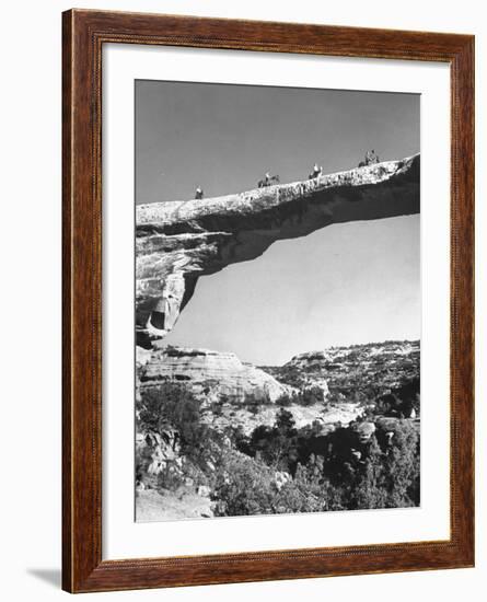 Rock Formations in Utah Desert-Loomis Dean-Framed Photographic Print