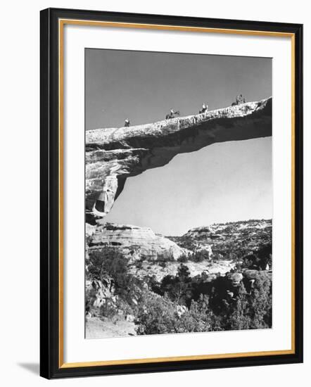 Rock Formations in Utah Desert-Loomis Dean-Framed Photographic Print