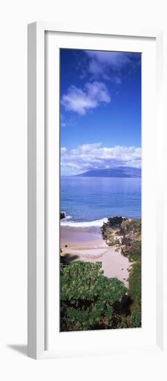 Rock Formations on the Beach, Wailea Beach, Maui, Hawaii, Usa-null-Framed Photographic Print