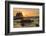 Rock Formations Silhouetted At Sunset On The Pacífic Coast Of Olympic National Park-Inaki Relanzon-Framed Photographic Print