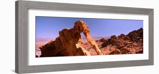 Rock Formations, Valley of Fire State Park, Nevada, USA-null-Framed Photographic Print