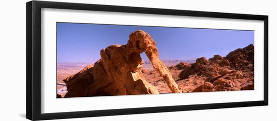 Rock Formations, Valley of Fire State Park, Nevada, USA-null-Framed Photographic Print