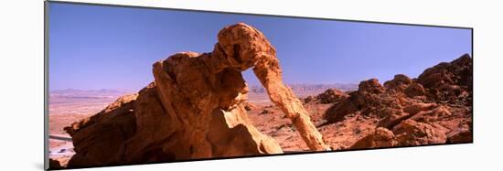 Rock Formations, Valley of Fire State Park, Nevada, USA-null-Mounted Photographic Print