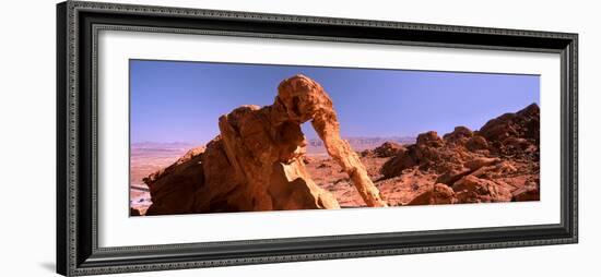 Rock Formations, Valley of Fire State Park, Nevada, USA-null-Framed Photographic Print