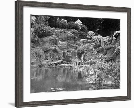 Rock Garden at Rounton Grange, East Rounton, Yorkshire-null-Framed Photographic Print