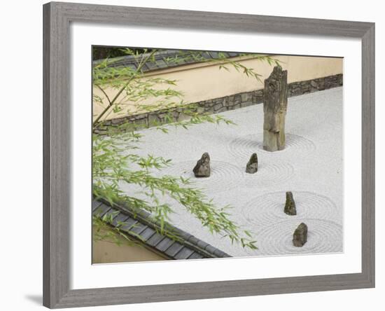 Rock Garden, Portland Japanese Garden, Oregon, USA-William Sutton-Framed Photographic Print