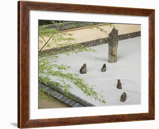 Rock Garden, Portland Japanese Garden, Oregon, USA-William Sutton-Framed Photographic Print