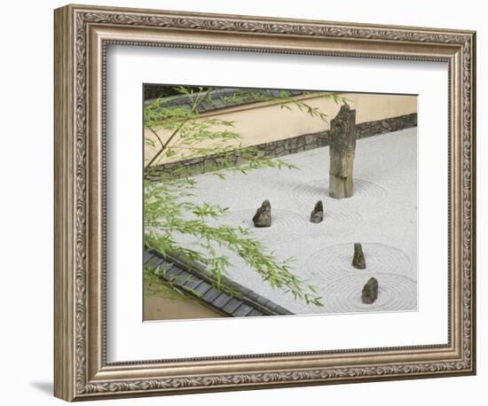 Rock Garden, Portland Japanese Garden, Oregon, USA-William Sutton-Framed Photographic Print