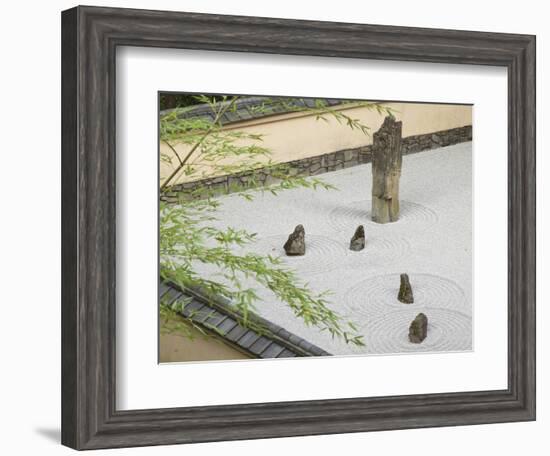 Rock Garden, Portland Japanese Garden, Oregon, USA-William Sutton-Framed Photographic Print