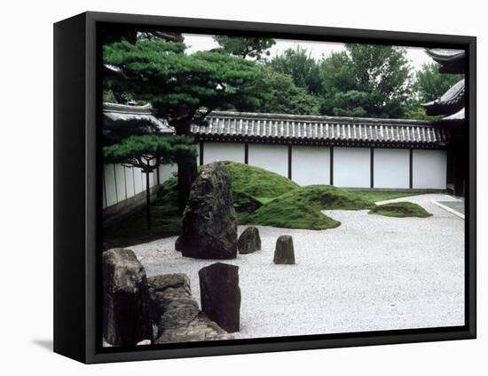 Rock Garden, Tofuku-Ji Temple, Kyoto, Japan-null-Framed Premier Image Canvas