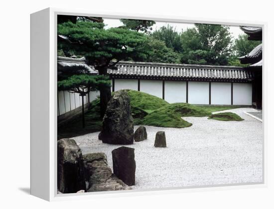 Rock Garden, Tofuku-Ji Temple, Kyoto, Japan-null-Framed Premier Image Canvas