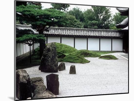 Rock Garden, Tofuku-Ji Temple, Kyoto, Japan-null-Mounted Photographic Print