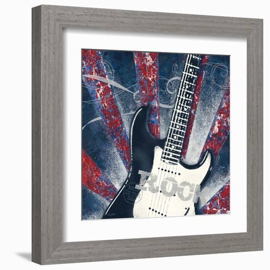 Rock Guitar-Morgan Yamada-Framed Art Print