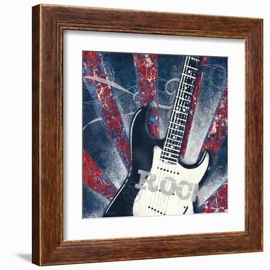 Rock Guitar-Morgan Yamada-Framed Art Print