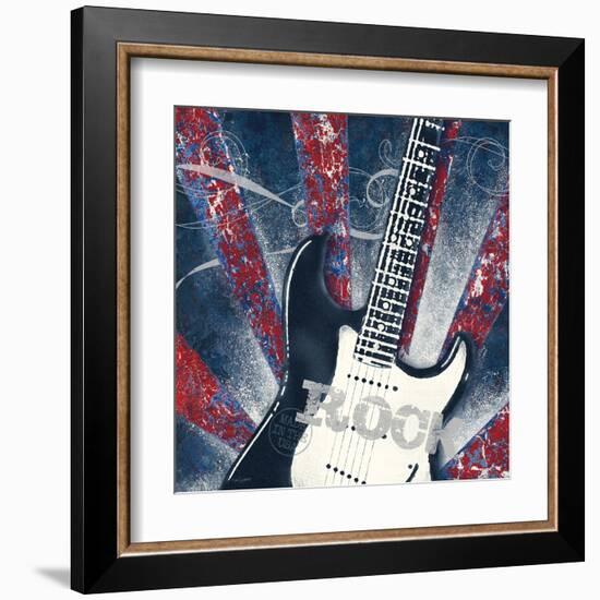 Rock Guitar-Morgan Yamada-Framed Art Print