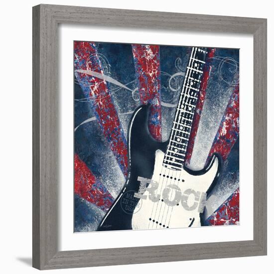 Rock Guitar-Morgan Yamada-Framed Art Print