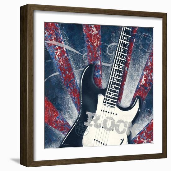 Rock Guitar-Morgan Yamada-Framed Art Print