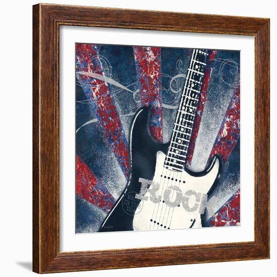 Rock Guitar-Morgan Yamada-Framed Art Print