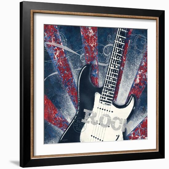 Rock Guitar-Morgan Yamada-Framed Art Print