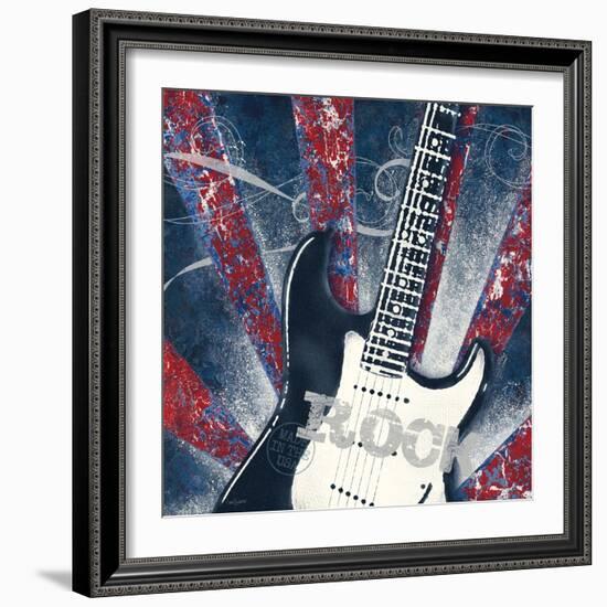 Rock Guitar-Morgan Yamada-Framed Art Print