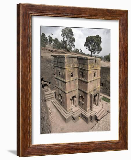 Rock-Hewn Church of Bet Giyorgis, in Lalibela, Ethiopia-Mcconnell Andrew-Framed Photographic Print